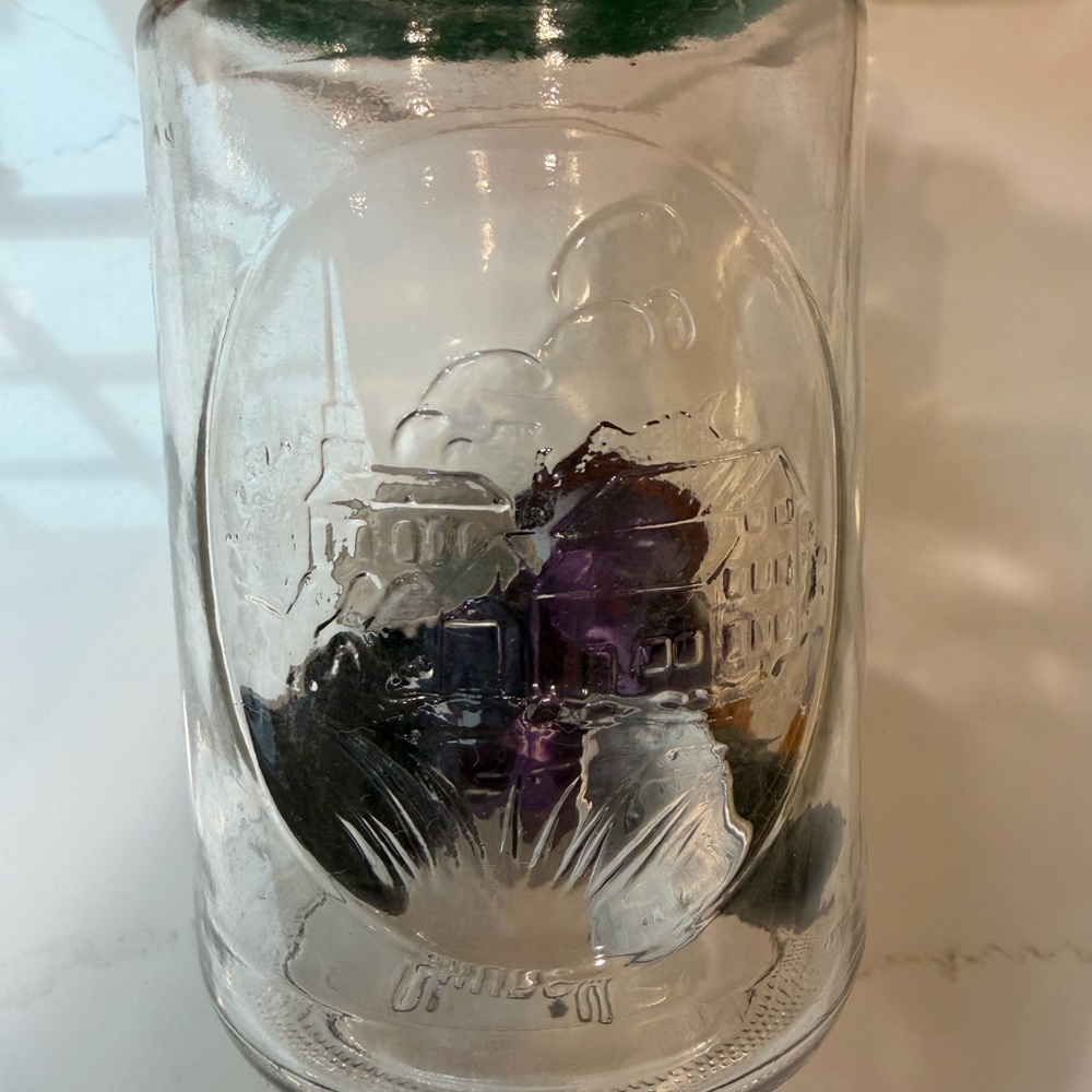 Set of 3 Vtg Anchor Hocking Coffee Jars w/Lids - Picture 3 of 8